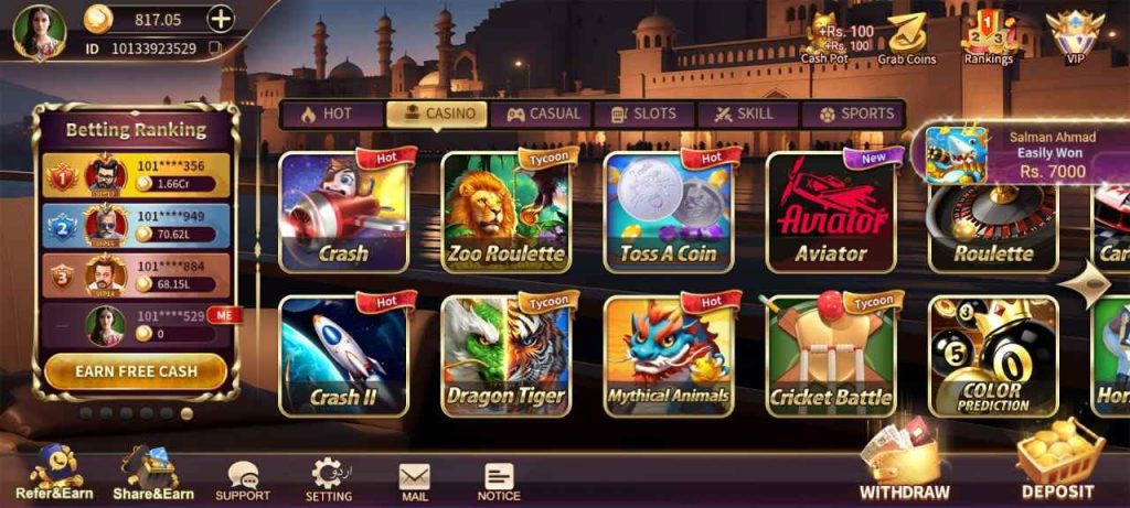 royal x casino game